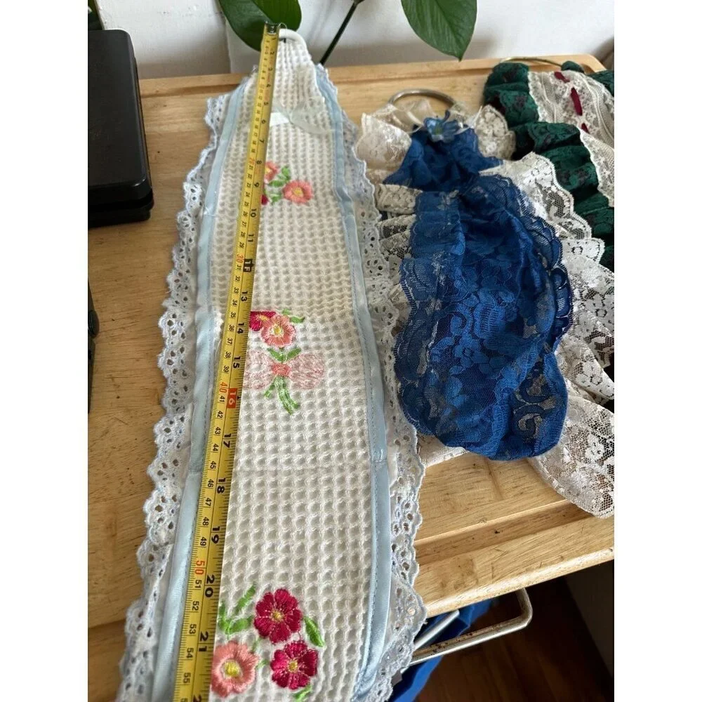 3 Piece vintage Fabric Kitchen towels